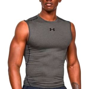 NWT Men's UA HeatGear® Armour Sleeveless Compression Shirt